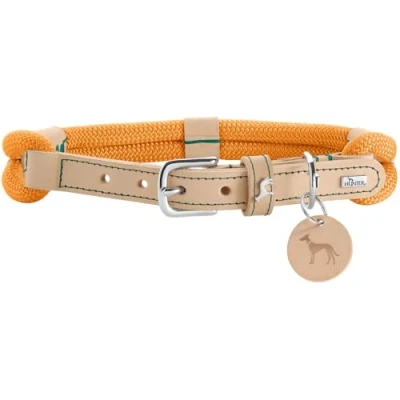 Afbeelding van Hondenhalsband Hunter Malia Oranje S/M 35 44 cm