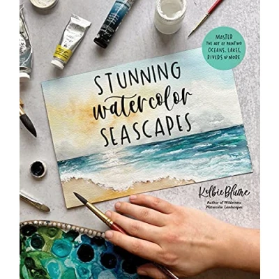Afbeelding van Stunning Watercolor Seascapes: Master the Art of Painting Oceans, Rivers, Lakes and More
