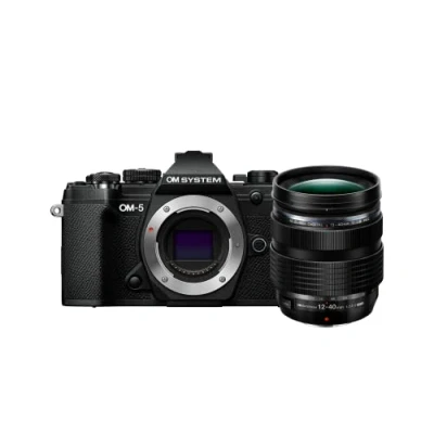 Afbeelding van OM 5 Black + 12 40mm Pro II