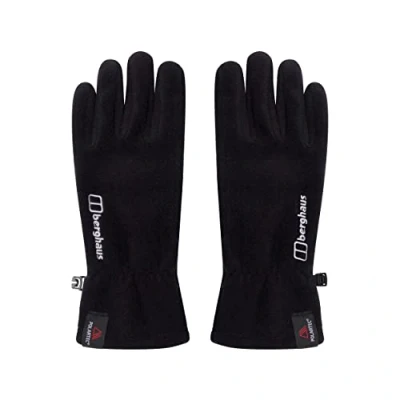 Afbeelding van Berghaus Unisex Prism Polartec koud weer handschoenen, zwart, L XL