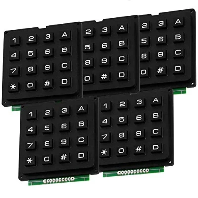 Afbeelding van AZDelivery 5 x 4x4 Matrix Toetsenbord Tastatur compatibel met Arduino Inclusief E Book!