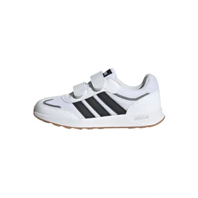 Afbeelding van adidas Performance Tensaur Switch Unisex Hardloopschoenen voor op de weg kinderen, Maat: 33, Footwear white/core black/grey three