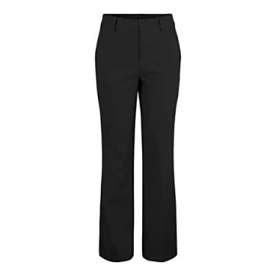 Afbeelding van YAS Yasbluris Mw Flared Pant Noos kostuumbroek voor dames, zwart, XS