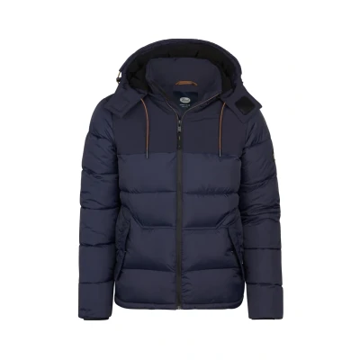 Afbeelding van Petrol Industries Heren Gevoerde Jas Yukon Blauw Maat S