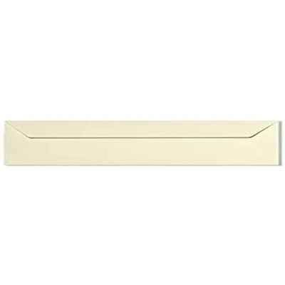 Afbeelding van Clairefontaine 5446C, verpakking met 20 zelfklevende enveloppen, formaat C6, 11,4 x 16,2 cm, 120 g/m², ivoorkleurig, uitnodiging voor evenementen en correspondentie, Pollen serie, glad papier van hoge