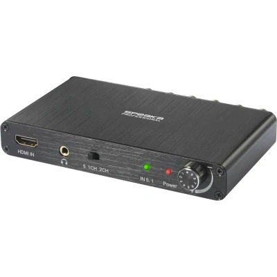 Afbeelding van SpeaKa Professional Audio Extractor [HDMI Cinch] 3840 x 2160 Pixel, 4096 Pixel