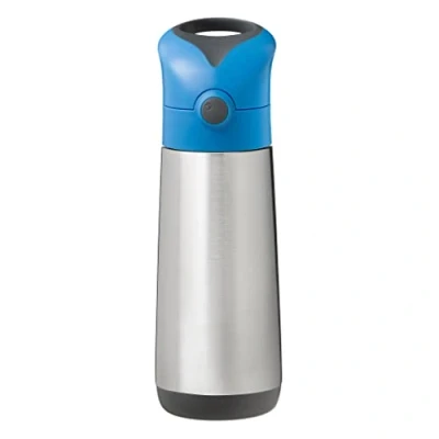 Afbeelding van B.box Termos ze słomką 500 ml niebieski/szary