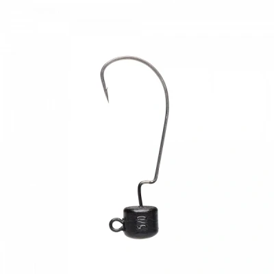 Afbeelding van Savage Gear Ned EWG Jighead Matt Black (3 pcs) Maat : Haak 3/0 7g