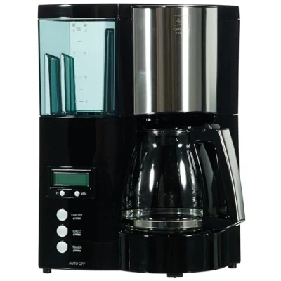 Afbeelding van Melitta Optima Timer Filter koffiezetapparaat Zwart