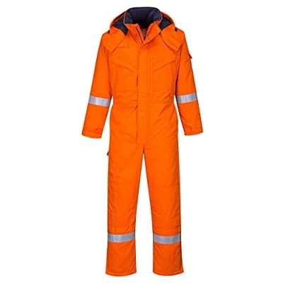 Afbeelding van PORTWEST FR53 VLAMVERTRAGENDE ANTISTATISCHE WINTEROVERALL ORANJE M
