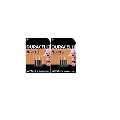 Afbeelding van 4 x Duracell N/LR1 E90 (2 blisters met elk 2 batterijen) batterijen