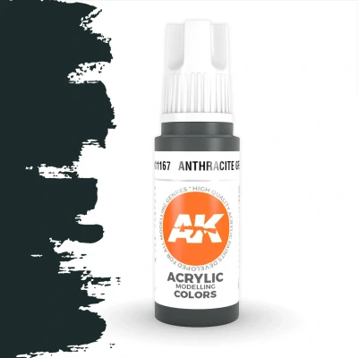 Afbeelding van Anthracite Grey Acrylic Modelling Colors 17ml AK11167