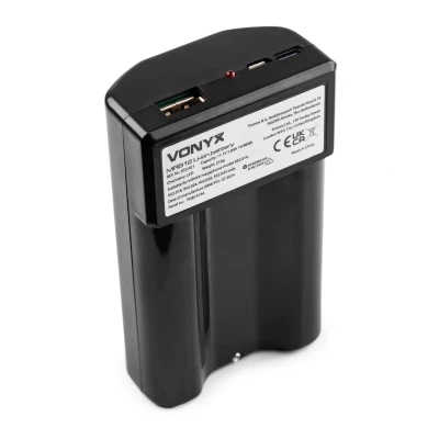 Afbeelding van Vonyx MRB12 Lithium ion 12V accu met lader Extra voor megafoons