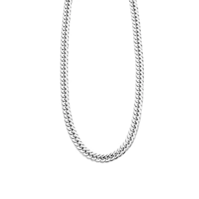 Afbeelding van Lotus style LS1939 1/1 collier zilverkleurig staal 55cm