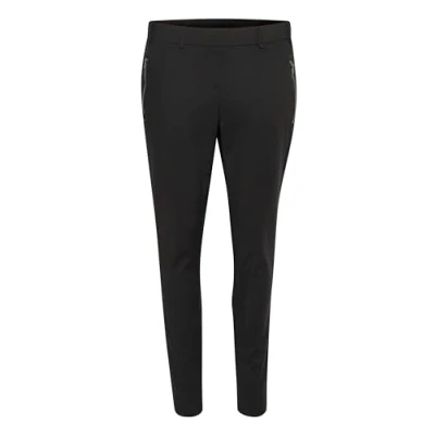 Afbeelding van Kaffe VERA LIVA Broek, Dames, Maat: 34, Black deep