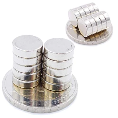 Afbeelding van Brudazon 45 Mini Schijfmagneten 10x3mm N52 sterkste niveau Neodymium Magneten super sterk Power Magneet voor Model Making, Foto, Whiteboard, Koelkast, Crafting klein, rond &amp; extra