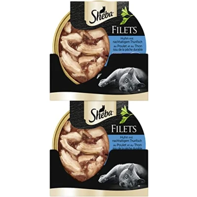 Afbeelding van Sheba Bowl Filet Kip Met Duurzame Tonijn 16X60G