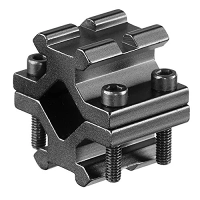 Afbeelding van ACEXIER Tactische Universele Verstelbare Rail 20mm Picatinny/Weaver Barrel Ring Mount Buis Adapter voor Scope Rifle Zaklamp Shotgun Laser Converter
