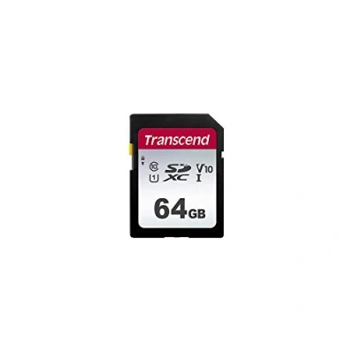Afbeelding van Transcend TS64GSDC300S E 64GB SDXC I, C10, U3, V30 geheugenkaart 95/40 MB/s milieuvriendelijke verpakking