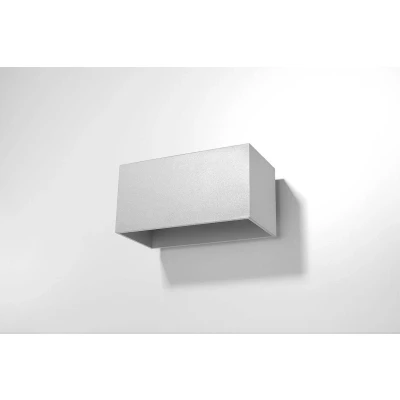 Afbeelding van Sollux Lighting Wandlamp QUAD MAXI grijs