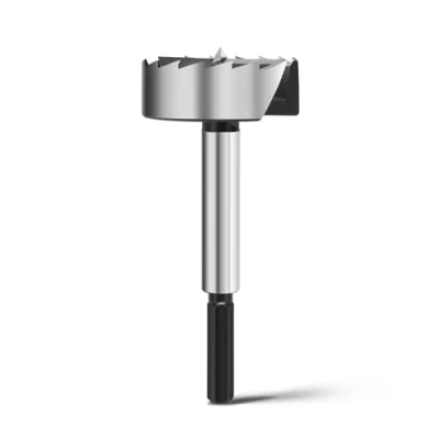 Afbeelding van Forstnerboor 60 mm voor hout, Forstner bits diameter mm, lengte 150 met 12 zeskantige schacht