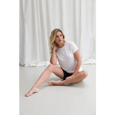 Afbeelding van Base Level basic T shirt Yalba wit
