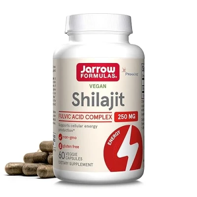 Afbeelding van shilajit Fulvic Acid complex 60 capsules fulvuszuurcomplex Jarrow Formulas