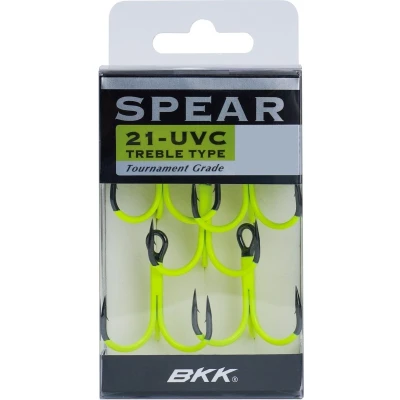Afbeelding van BKK Spear 21 UVC Treble Haken 8 Citrix (5 Stuks) Dreggen