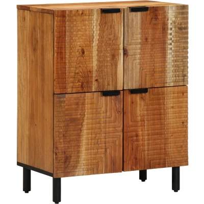 Afbeelding van vidaXL Sideboard 60x33x75 cm Massief Acaciahout