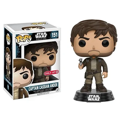 Afbeelding van Funko Pop! Star Wars: Rogue One Captain Cassian Brown Jacket Le Verzamelfiguur