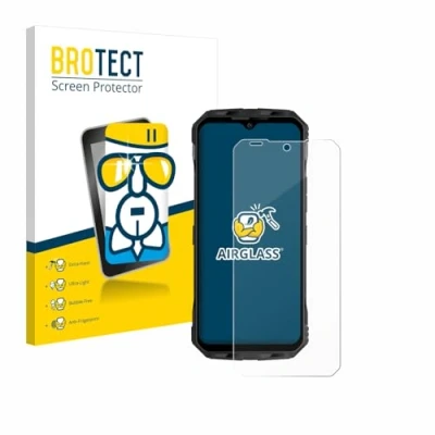 Afbeelding van BROTECT Screenprotector voor Doogee V Max Plus Folie Beschermfolie Beschermglas transparant
