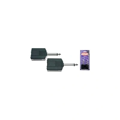 Afbeelding van Stagg AC PM2PFH 6.3 mm mono male 2x stereo female (2 stuks)