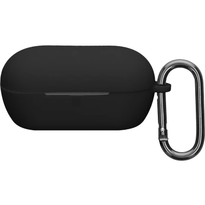 Afbeelding van kwmobile cover voor oordopjes case geschikt Sony WF C710N Trendy beschermhoes draadloze in zwart