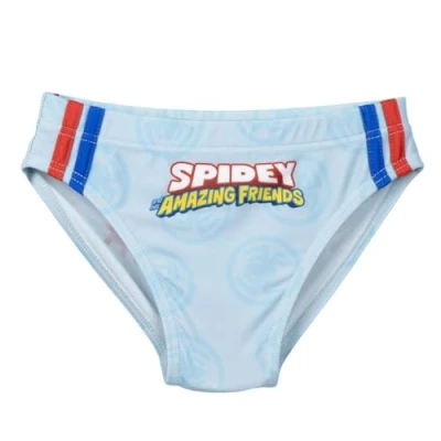 Afbeelding van Kinderbadpakken Spidey Licht Blauw Maat