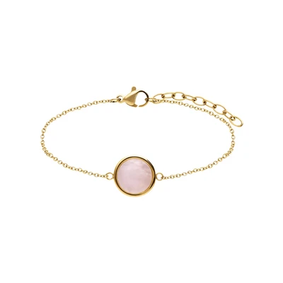Afbeelding van Lucardi Armband goud / rosé