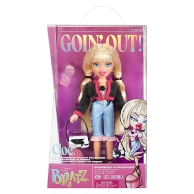 Afbeelding van Bratz Goin&#039; Out! Doll Cloe 1 Verzamelbare Modepop met Accessoires, Geleverd Outfit, tas, Zonnebril en Borstel Kinderspeelgoed Geschikt Voor Kinderen Vanaf 6 Jaar