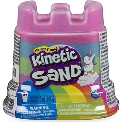 Afbeelding van Kinetic Sand Unicorn Regenboog Zand 142 gr