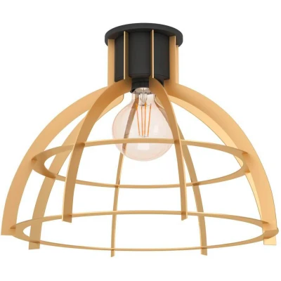 Afbeelding van EGLO Stillington Plafondlamp E27 Ø 41,5 cm Zwart/Goud Staal