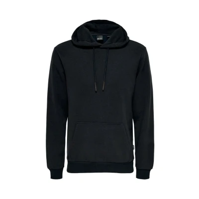 Afbeelding van ONLY &amp; SONS Capuchontrui met capuchon, normale snit, navy, L
