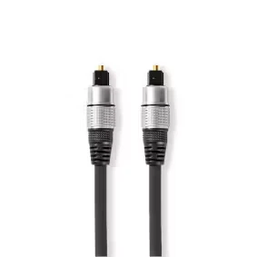 Afbeelding van Optische kabel Nedis 10 meter (Toslink, Verguld)