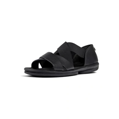 Afbeelding van Camper NINA Sandalen, Dames, Maat: 39, Schwarz Leer/ synthetisch