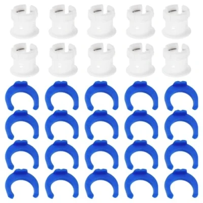 Afbeelding van YINETTECH 10 Sets Buis Koppeling Spantang Klem Clip Kit voor 3D Printer Extruder Hotend Accessoires Compatibel Met Ultimaker 2 Um Vaste Diameter 6mm Pijp