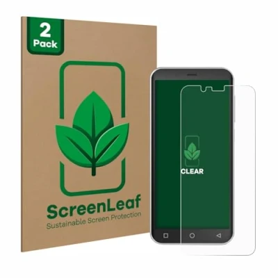 Afbeelding van ScreenLeaf Screenprotector voor Emporia Smart 4 Duurzame schermbescherming Folie Beschermfolie transparant (2 Stuks)
