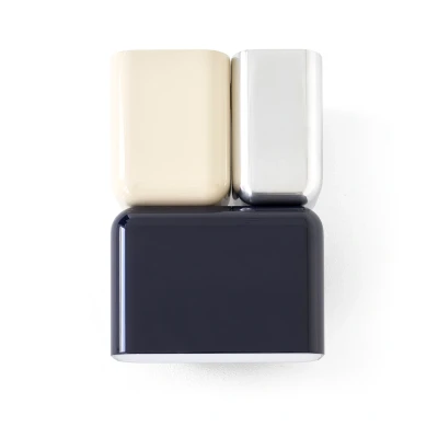 Afbeelding van &amp;TRADITION Tabata LN10 wandlamp, donkerblauw/ivoorkleurig