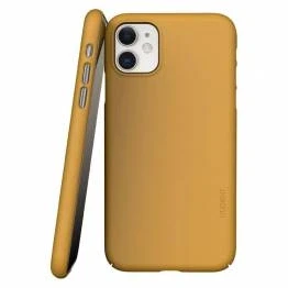 Afbeelding van Nudient Thin Precise V3 iPhone 11 Hoesje, Safraangeel.