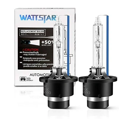 Afbeelding van Wattstar D2S koplampen, xenon, 35W HID koplamp, lamp, Xenon 4300K koplampen (verpakking van 2)...