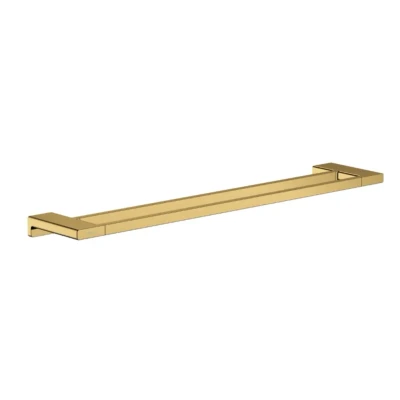 Afbeelding van Hansgrohe AddStoris dubbel handdoekrek Polished Gold