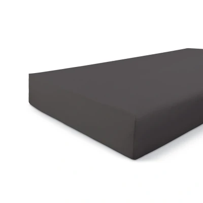 Afbeelding van Walra Hoeslaken Jersey Stretch Antraciet 140x200/210 cm 2 Persoons 100% katoen