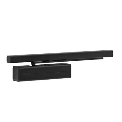 Afbeelding van ASSA ABLOY DC710 Design Cam Motion deurdranger EN 3 6 met sluitvertraging exclusief arm kleur zwart (RAL 9005). 170 15
