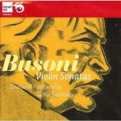 Afbeelding van Giuliano Fontanella &amp; Tania Salinaro Busoni: Violin Sonatas Nos. 1 2 (CD)
